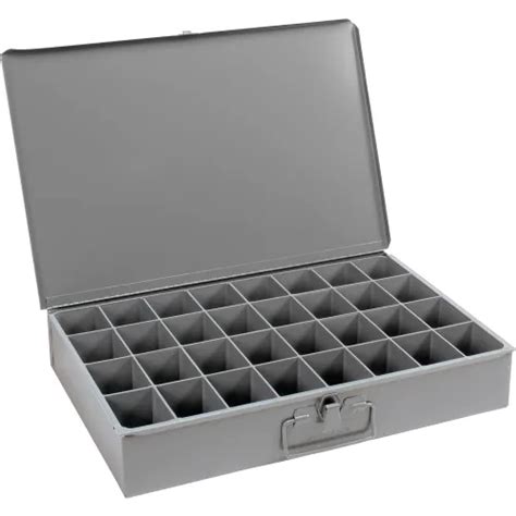 durham steel scoop compartment box 107-95 32 compartments national upply|Durham scoop box.